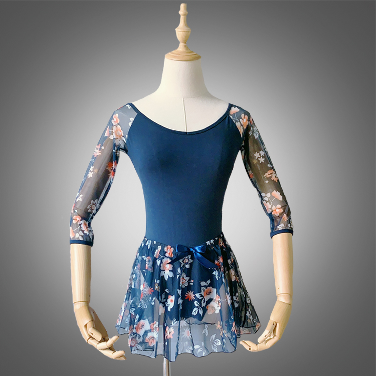 Newprinted leotard adult training dance leotards