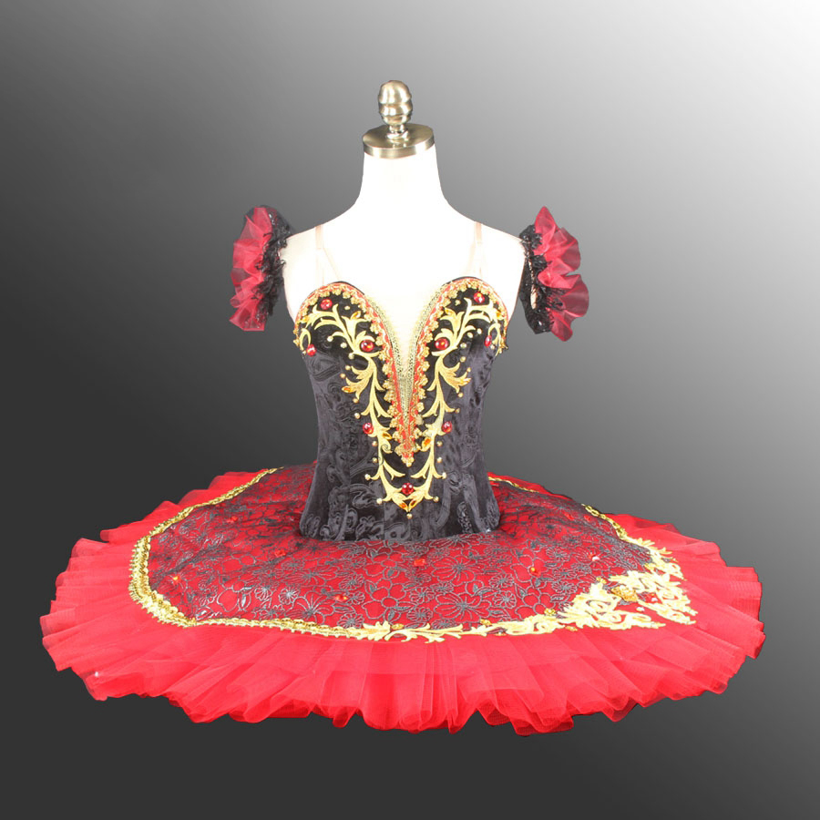 red professional ballet tutu costumes