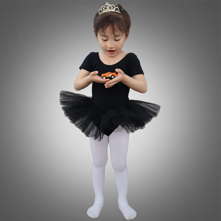 Girls Ballet Dress Gymnastics Skirted Leotard Ballerina Danc