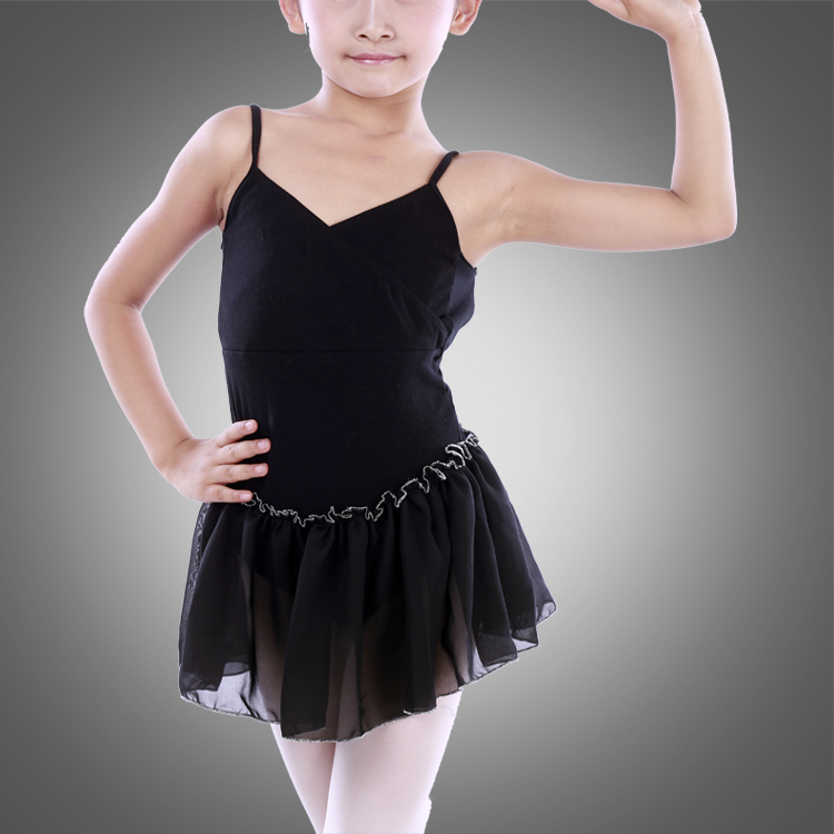 New child ballet chiffon skirted dress dance skirts children