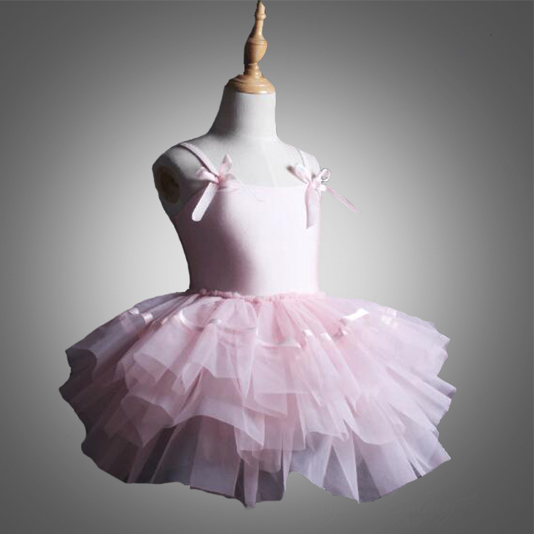 pink girls jazz dance wear wholesale ballet stage tutu costu